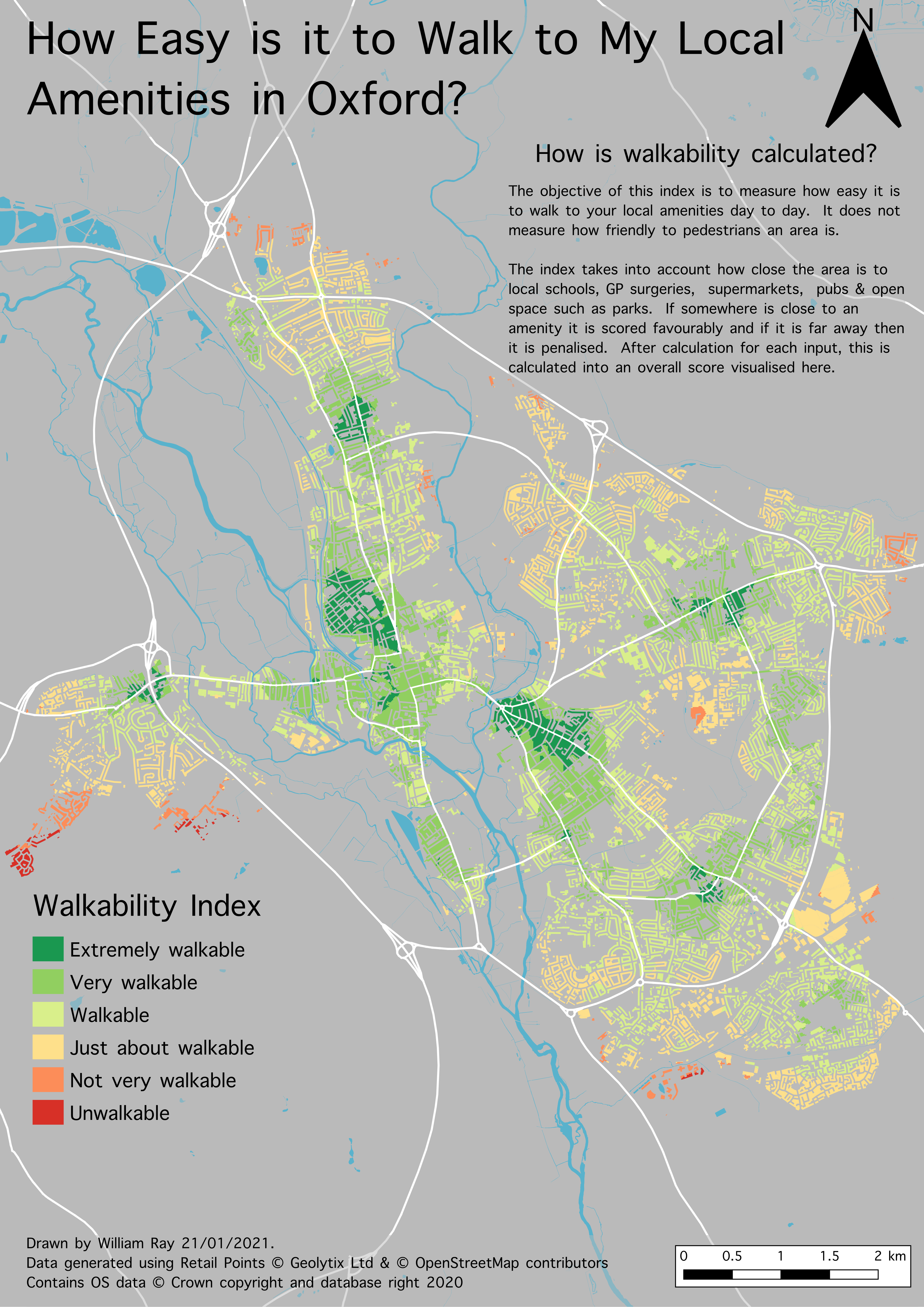 Walkability Map
