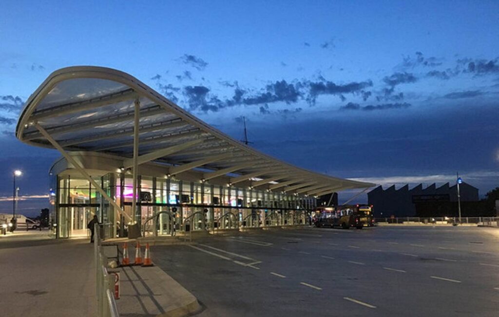 Portsmouth Bus Interchange Photo Credit Daniel Wright Portsmouth Bus Interchange Photo Credit Daniel Wright